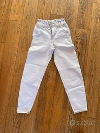 Jeans chiaro con elastico in vita tg32 Pull&Bear