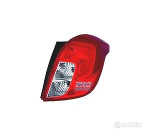 FANALE DESTRO PER OPEL MOKKA 12-16 BIANCO ROSSO