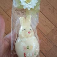 Saponetta con coniglio "Happy Easter"