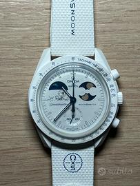 OMEGA Swatch Mission to Earthphase moonshine gold