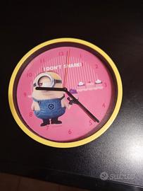 orologio da parete minion