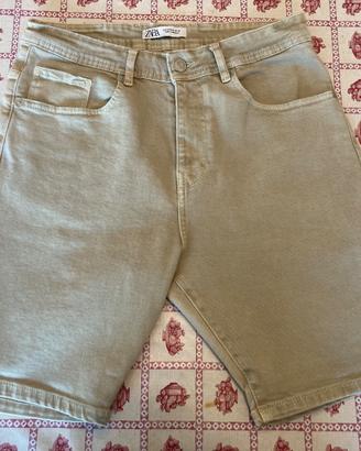 Pantaloncini Bermuda ZARA Denimwear