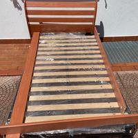 Letto matrimoniale da una piazza e mezza 120x205cm