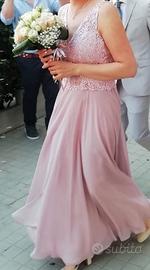 Abito da cerimonia rosa