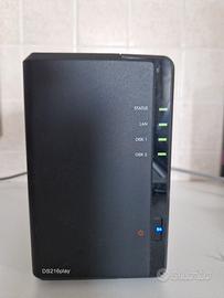 NAS Synology  - DS 216 Play +2 WD red 3TB