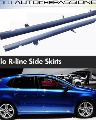 Coppia minigonne R line VW Polo 6R 6C 2009 2017