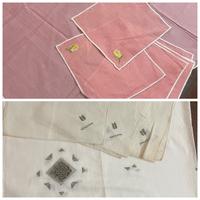 Tovaglietta con tovaglioli vintage anni 50 60