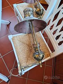 Applique in ottone brunito stile Marinaro 