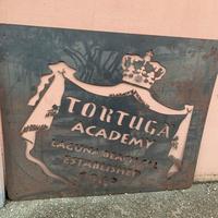 Pannello pubblicita in ferro