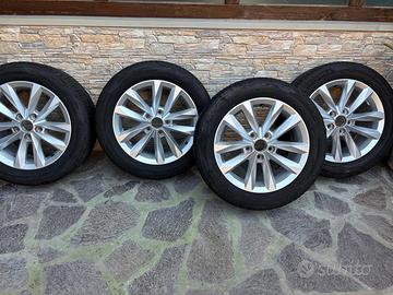 Cerchi in lega Audi + gomme barum Bravuris 6