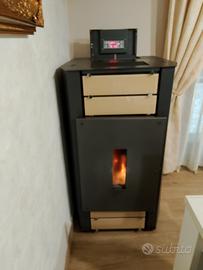 stufa pellet 22 kW pasqualicchio