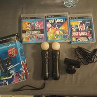 set lotto PlayStation move Just dance PS3 