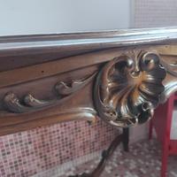 Tavolo/consolle in stile Luigi XV – Rococò