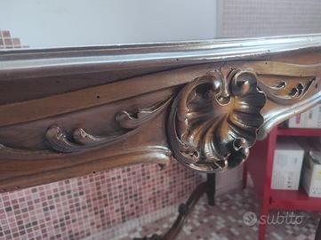 Tavolo/consolle in stile Luigi XV – Rococò