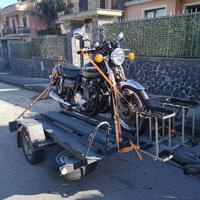 Carrello per trasporto moto