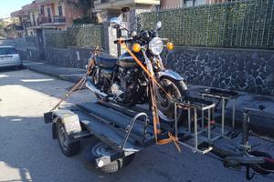 Carrello per trasporto moto