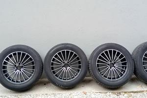 CERCHI IN LEGA DA 18 MAK CON 4 GOMME USATE M+S