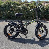 Bici elettrica pieghevole Argento MINIMAX