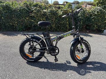 Bici elettrica pieghevole Argento MINIMAX