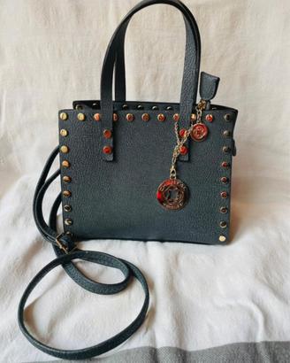 Borsa Chantal Firenze - Nera con Dettagli Gold