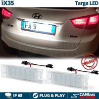 Luci Targa LED per HYUNDAI ix35 CANbus Luce BIANCA