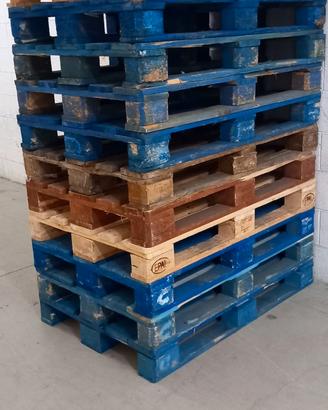 Stock 12 bancali in legno - mm 1200x800x144h 