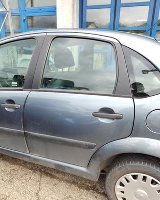 Porta posteriore sinistra CITROEN C3 del 2007