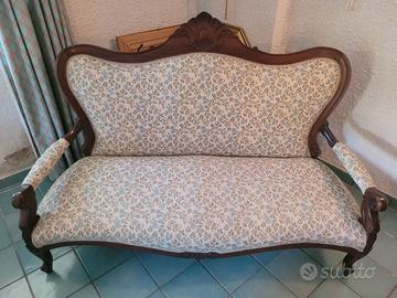 Divano + poltrone Luigi Filippo