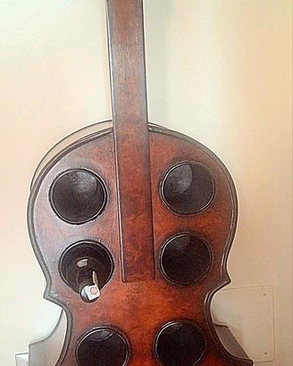 portabottiglie violino 
