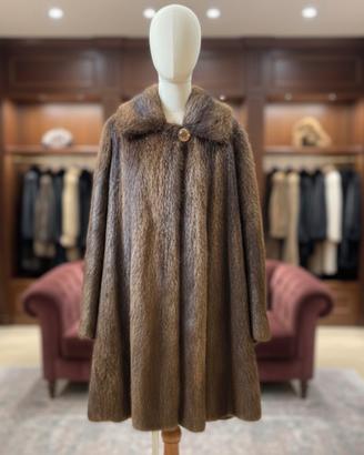 Incantevole Pelliccia Sartoriale Burroni - T.Forte