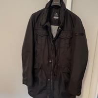 Giacca lunga Peuterey  nero 52 piume doca