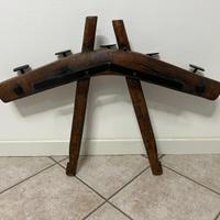 Giogo in legno Appendiabiti