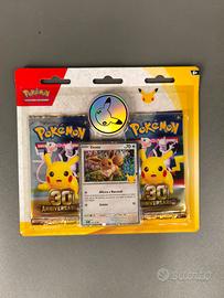 Pokemon TCG blister 30 anniversario eevee