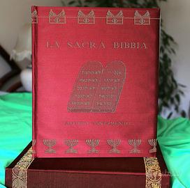 Bibbia- edizione pregiata  2 volumi con cofanetto