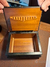 🚬 Scatola Porta Sigarette Antica in Legno – Lavor