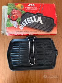 Bistecchiera ILSA Dietella in ghisa 23x36 cm