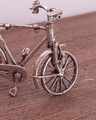 Miniatura Bicicletta Argento 800 (1346 AR)