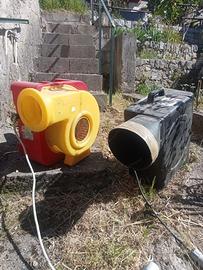 3 motori per grandi gonfiabili