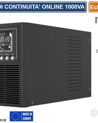 UPS 1000 VA  on Line doppia conversione