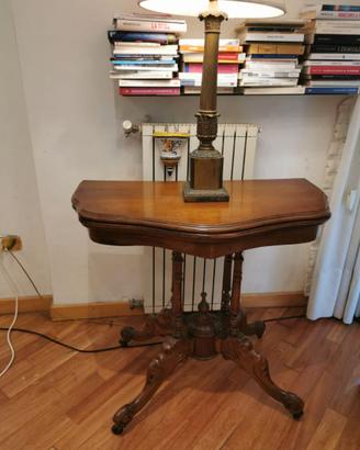 Consolle Liberty in noce trasformabile