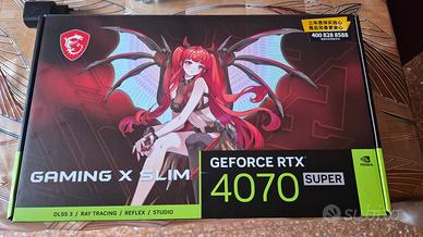 Rtx 4070 Super Msi Gaming X Slim Mlg 12GB