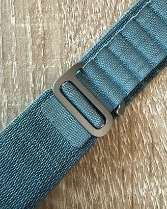 Cinturino Apple Ultra Alpine Loop 49mm blu chiaro