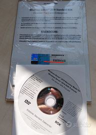 Windows Server 2019 Standard HPE 16 Core DVD + key