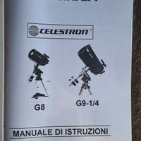 Telescopio Celestron G8 