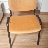 Sedie legno e metallo