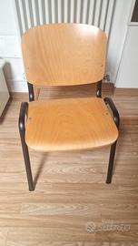 Sedie legno e metallo