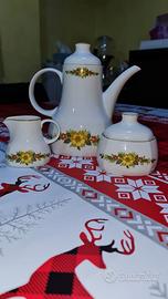 Trittico SCHERZER Bavaria: teiera, lattiera e zucc