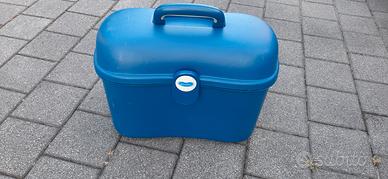 bauletto porta tutto  e vimini 