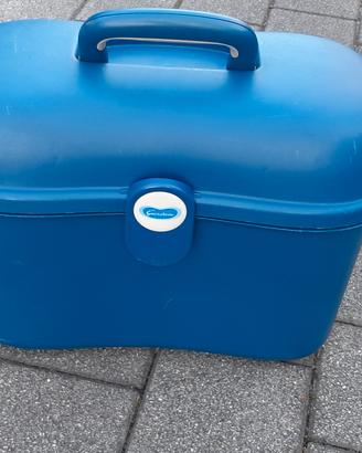 bauletto porta tutto  e vimini 