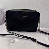 Borsa Michael Kors Jet Set – Pelle saffiano nera